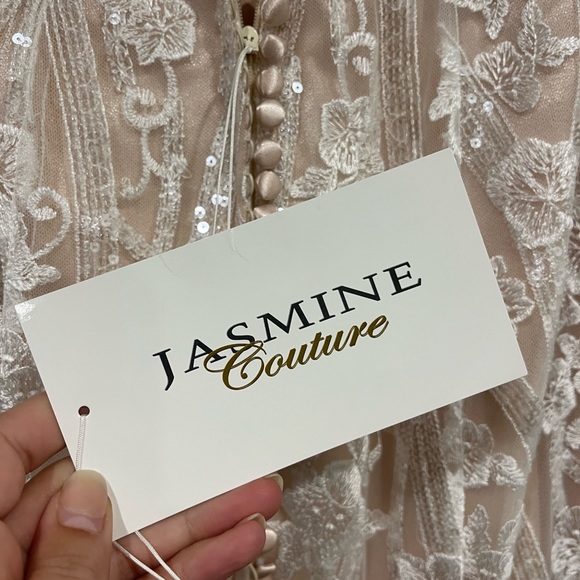 Original Tags still attached - Never been worn Jasmine Bridal wedding dress - Picture 9 of 12
